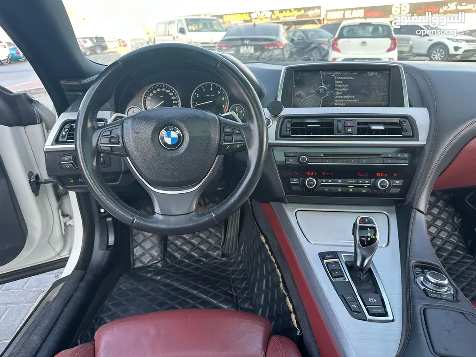 BMW 650i 2012 coupe gcc super clean car full option