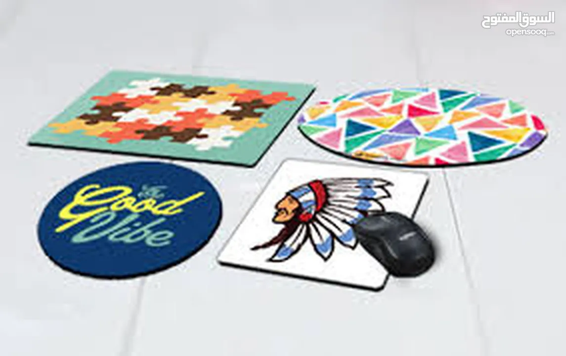 MOUSE PAD   تشكيلة واسعة من الماوس باد بأقل سعر بالمملكة  10حبات
