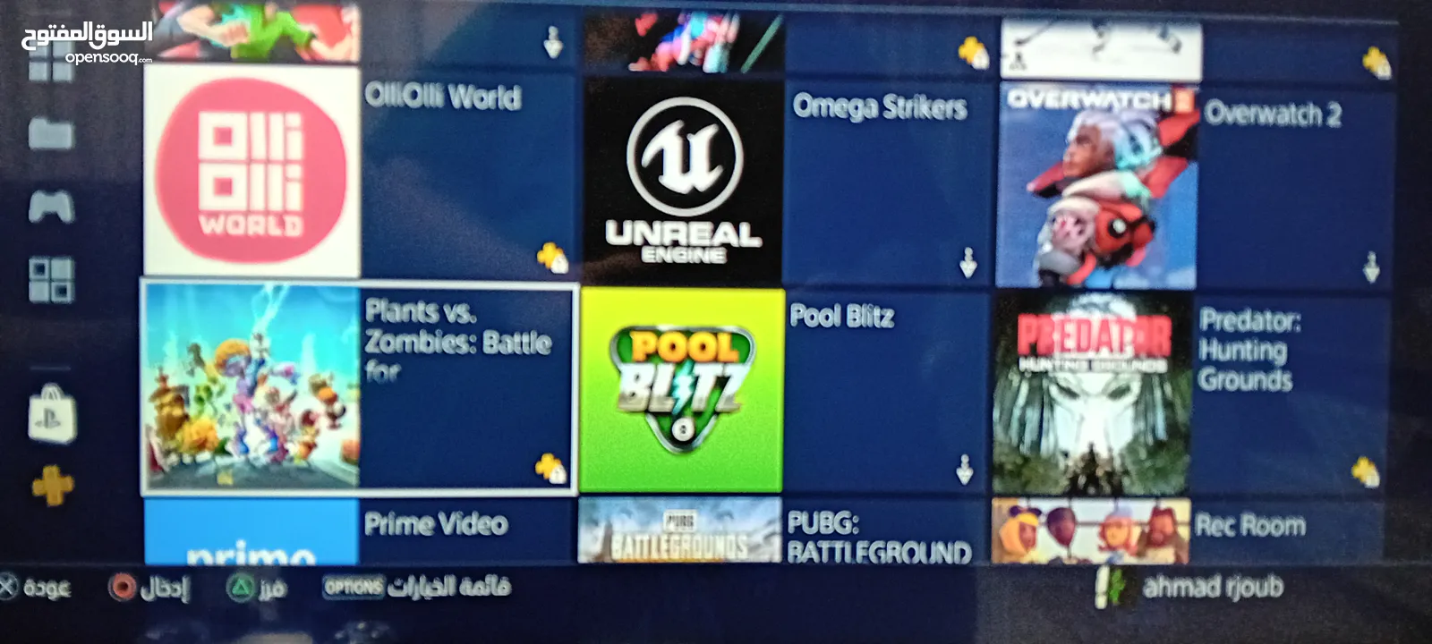 حساب بلايستيشن كامل فيه حساب فورتنايت قوي كثير و يتضمن حساب روكت ليق و حساب قراند 5 فيه 200مليون