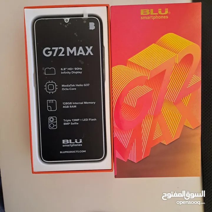 BLU G72 Max 128 GB تلفون