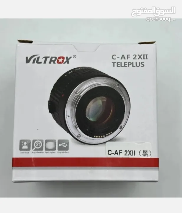 VILTROX C-AF 2X II Teleplus Autofocus Teleconverter 2.0X Extender f Canon EOS EF