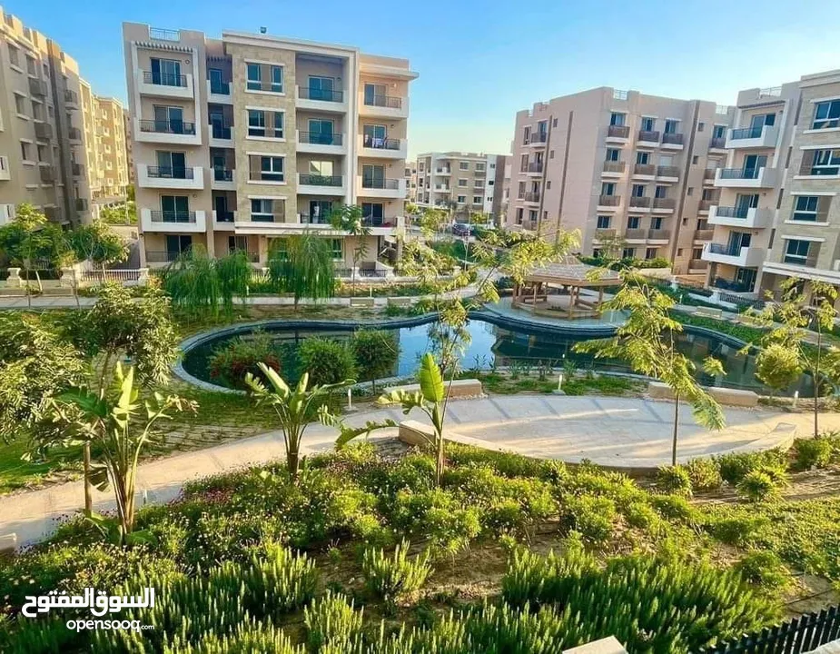 شقة غرفتين فيو Garden & Lake للبيع فى سراي القاهرة الجديدة خصم 120% لزيادة المقدم