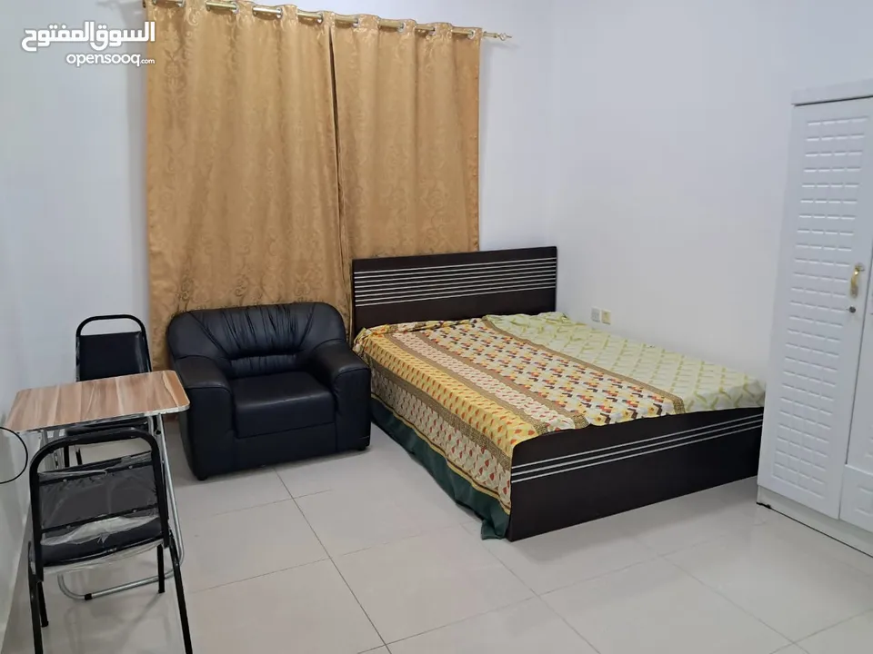 Furnished room immediately available with attached bathroom for family or couple and ladies