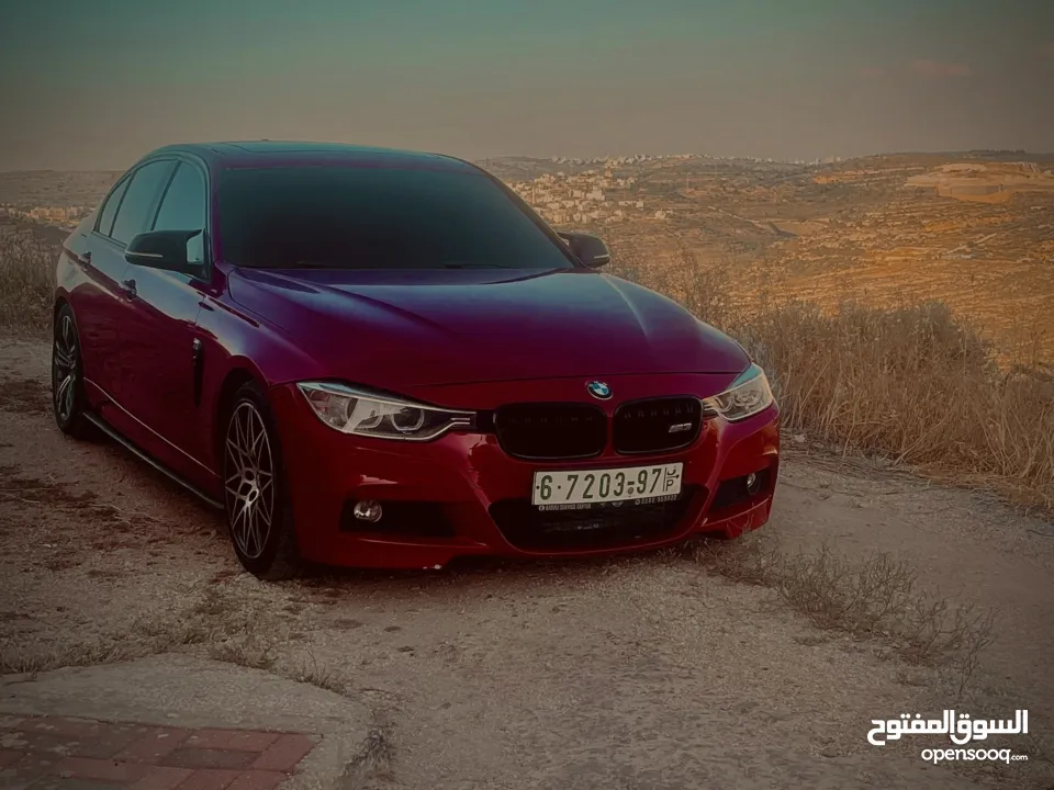Bmw f30 320i  2013 kitm3 بي ام 320i عليها كت ام 3  2013