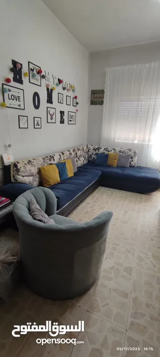 طقم جلوس كورنر مستعمل بحالة جيدة