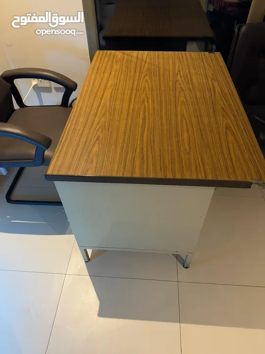 For sale office furniture table or chair or all together clearance price