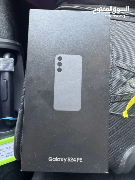 Samsung galaxy s24 fe 256gb new open box سامسونج جالكسي s24 fe جديد