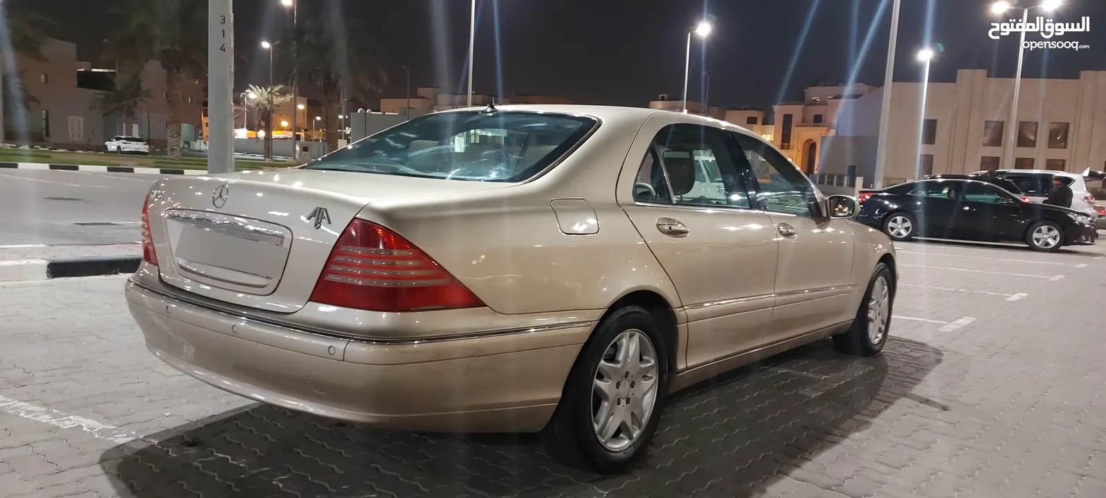 مرسيدس S320 لارج ماكينة و جير و مكيف بحالة ممتازة معاون ع 6س     مرسيدس 2002