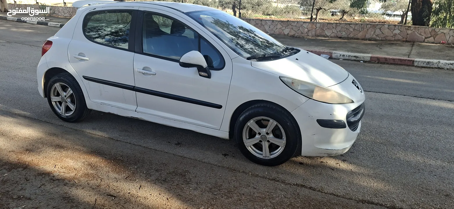 بيجو 207 مش 206موديل 2008-اتومتيك -ماتور 1600اصل برايفت فحص الف وسعر محرقة كاش نظيفة من الاخر