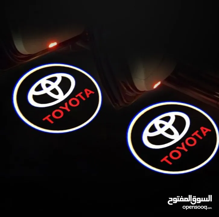 car door logo floor& dasbord  light