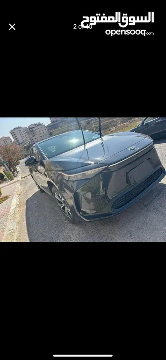 تويوتا BZ4 2023 فحص كامل لون اسود للبيع بسعر مغري