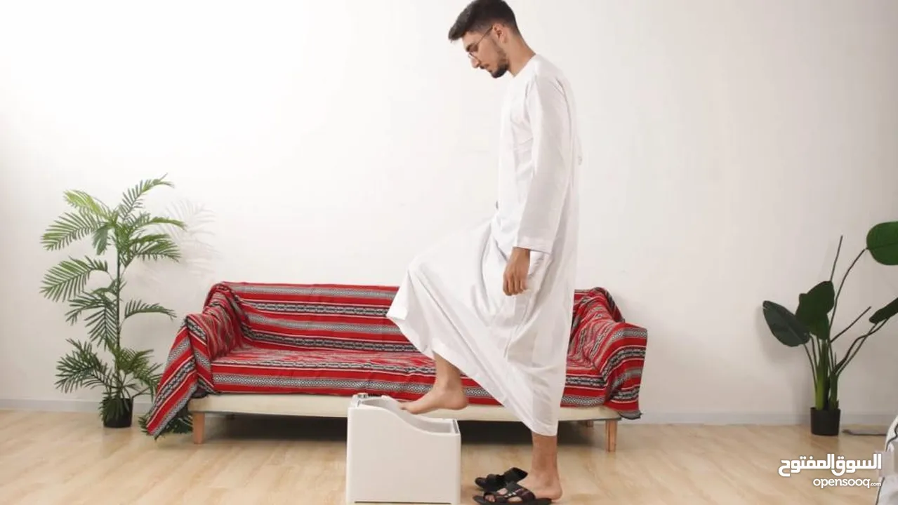 الة الوضوء المحمولة الكهربائي يعمل عن طريق الشحن الجديد 2024 سهلة الاستخدام: لا تحتاج إلى تركيب أو أ