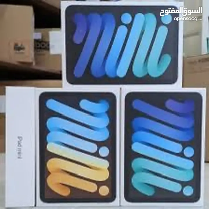iPad mini 7 جديد كفالة لمدة عام من تاريخ الشراء الجهاز  (128GB)