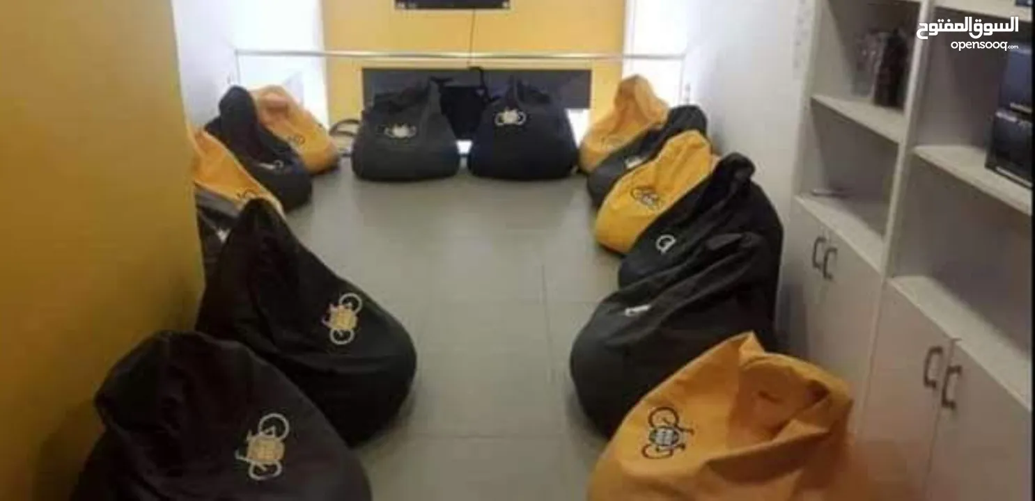 بفات beanbags عروض للحديقة للبيت ولكل مكان ، حجم الستاندرد المناسب لجميع الاعمار الأكثر طلبا