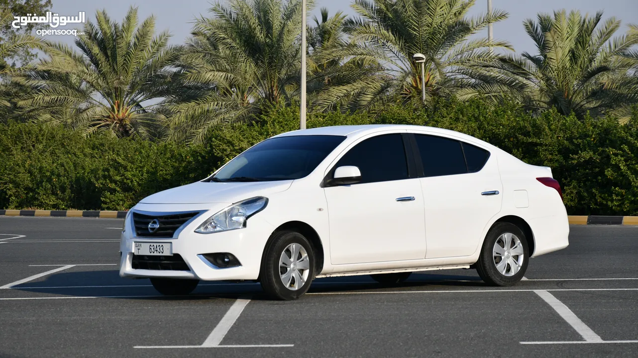 Rent a Car NISSAN - Sunny - 2020 - White-   Sedan