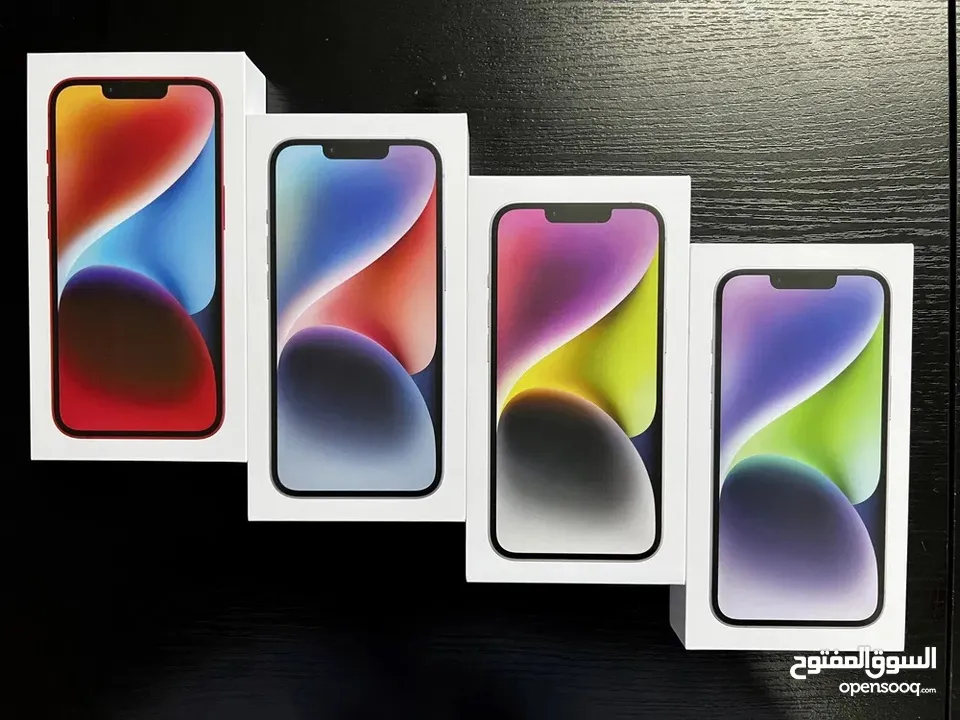 iPhone 14 Plus 128GB  ايفون 14 بلس 128    جديد كفالة شرق اوسط