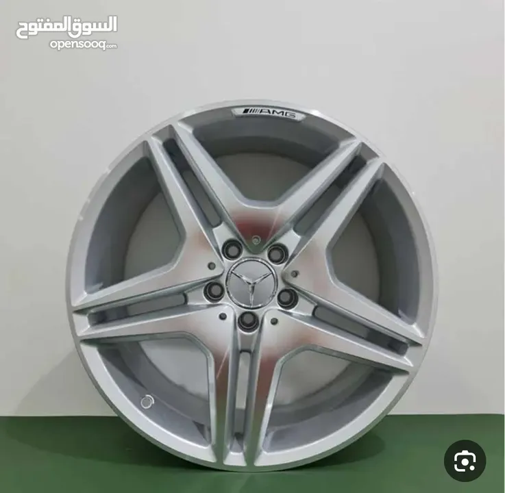 ايطارات ورنجات AMG شكل نجمة