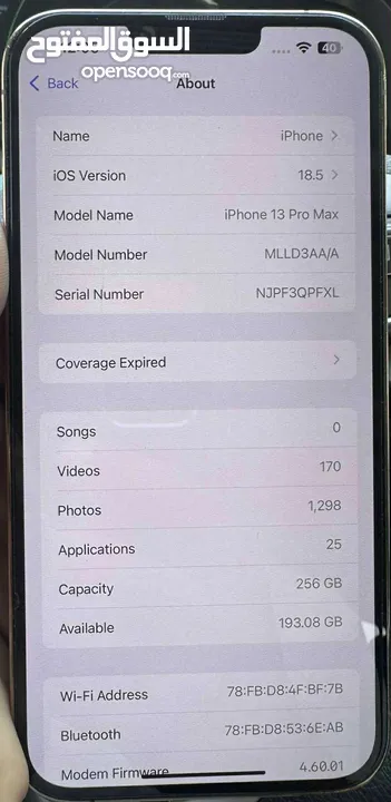 I phone 13 pro max 256 g for sale