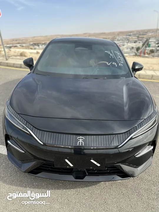BYD SONG L 2023 مستعمل بحالة الوكالة فحص كامل داخليه مميزه باللون الجملي