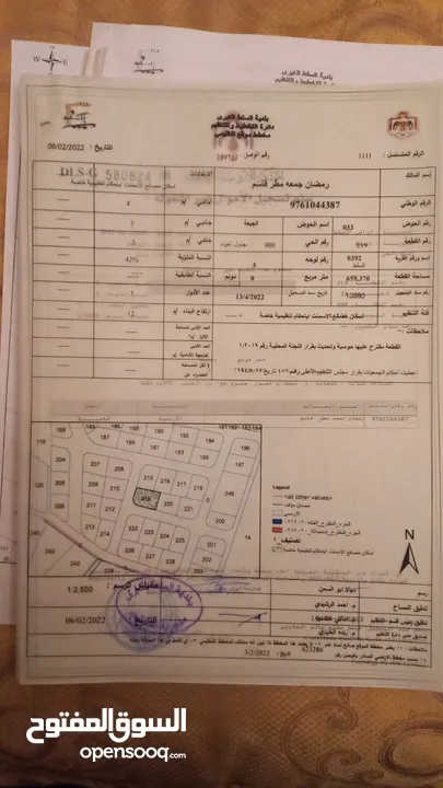 قطعة اوض في السلط (السرو)