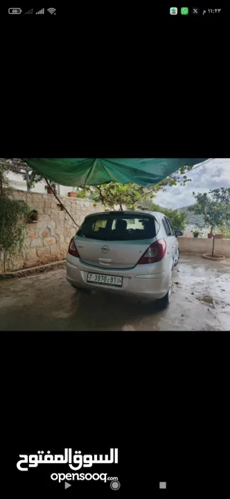 أوبل كورسا 2007 مواصفات ممتازه سعر مميز وممتاز   للبيع المعني يتواصل  على الكاش السعر 23الف شيكل