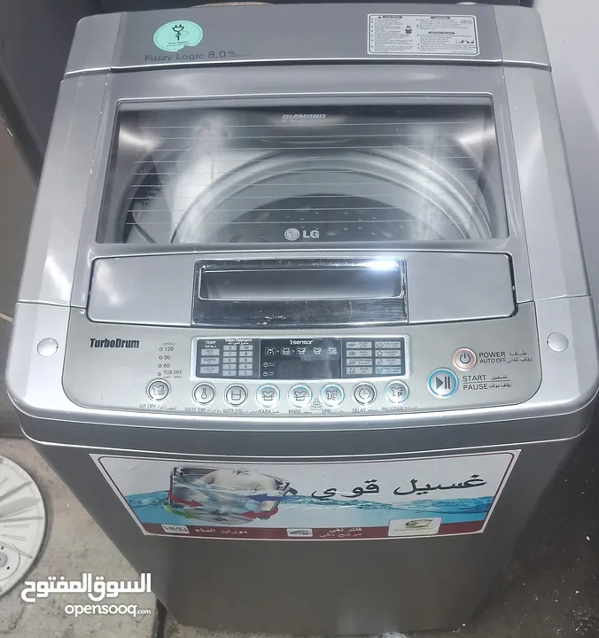 LG 8kg top load washing machine with free home delivery  also 15days warranty