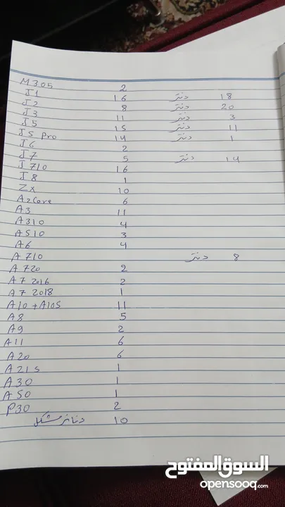 كفرات موبايل للبيع عادي ودفتر