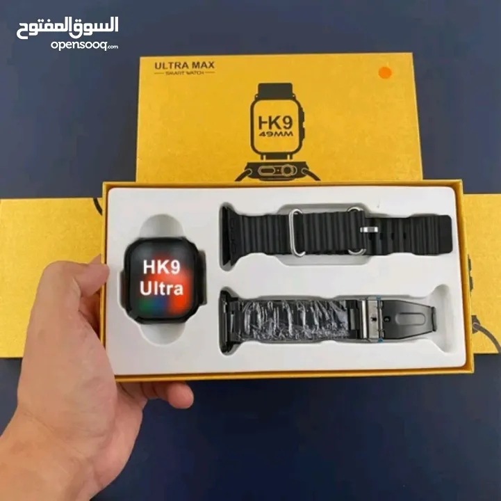 وداعًا لكابلات الشحن المرهقة. وفرنالك الساعة الذكية HK9 Ultra Max بتقنية الشحن اللاسلكي