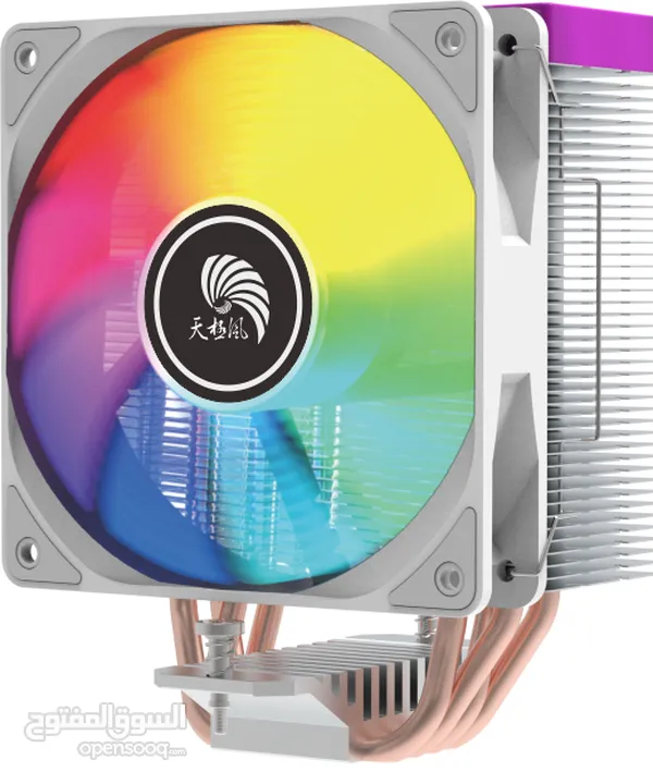 مبرد هوائي أصلي من دارك فلاش للمعالجات DARKFLASH AIGO G40 RGB INTEL LGA1700 - AMD CPU AIR COOLER