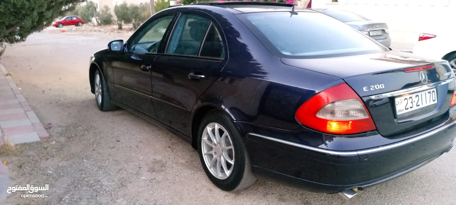 مرسيدس E200 كومبريسور بانوراما فل كامل بحاله الوكاله وارد الوكاله غرغور