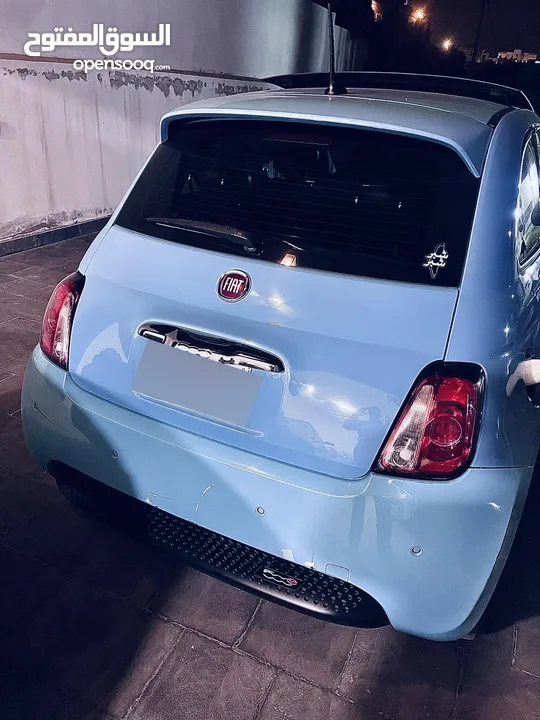 فيات 500e  2015فل كامل بانوراما sport package