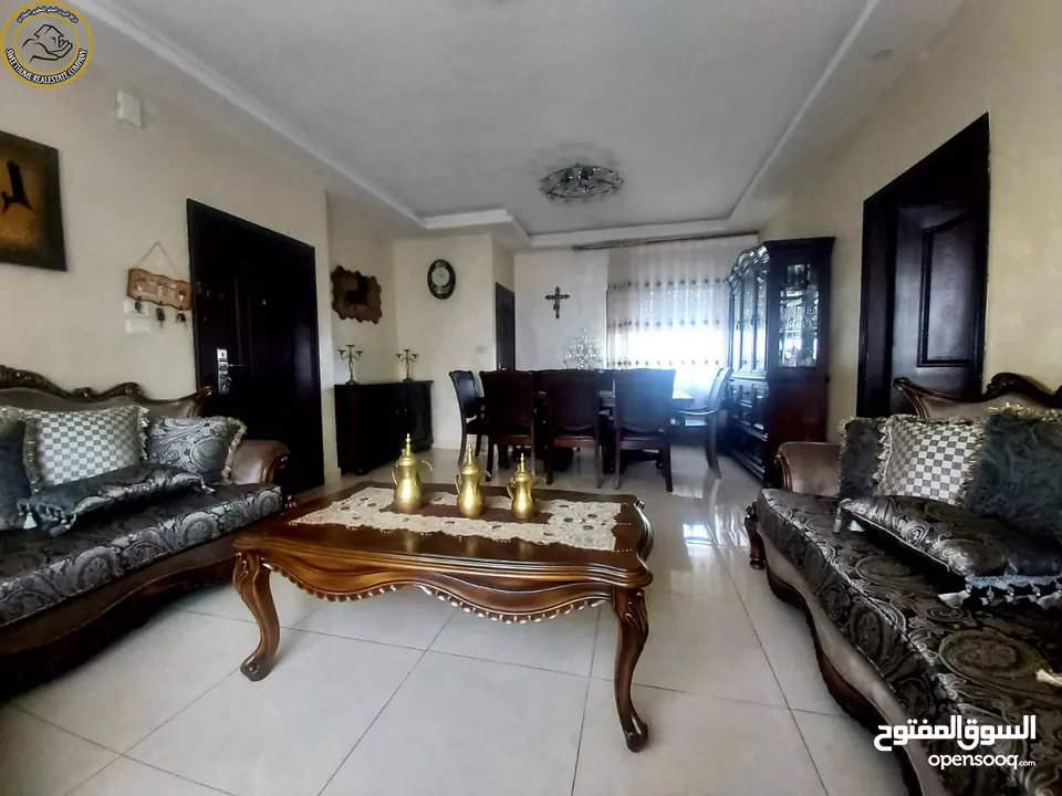شقة مميزة للبيع في السابع  خلف جمعية خليل الرحمن طابق ثاني 140م تشطيب سوبر ديلوكس