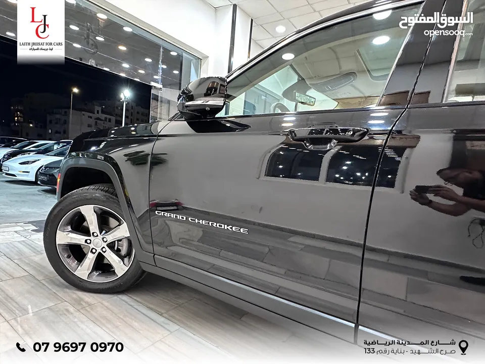 ‎جيب جراند شيروكي L ليميتد دفع رباعي V6 3.6L اعلى صنف 2022 ‏Jeep Grand Cherokee L Limited