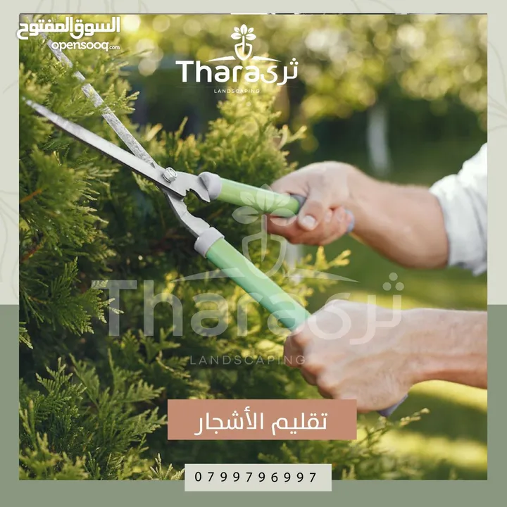 تصميم و تنسيق و صيانة الحدائق و شبكات الري