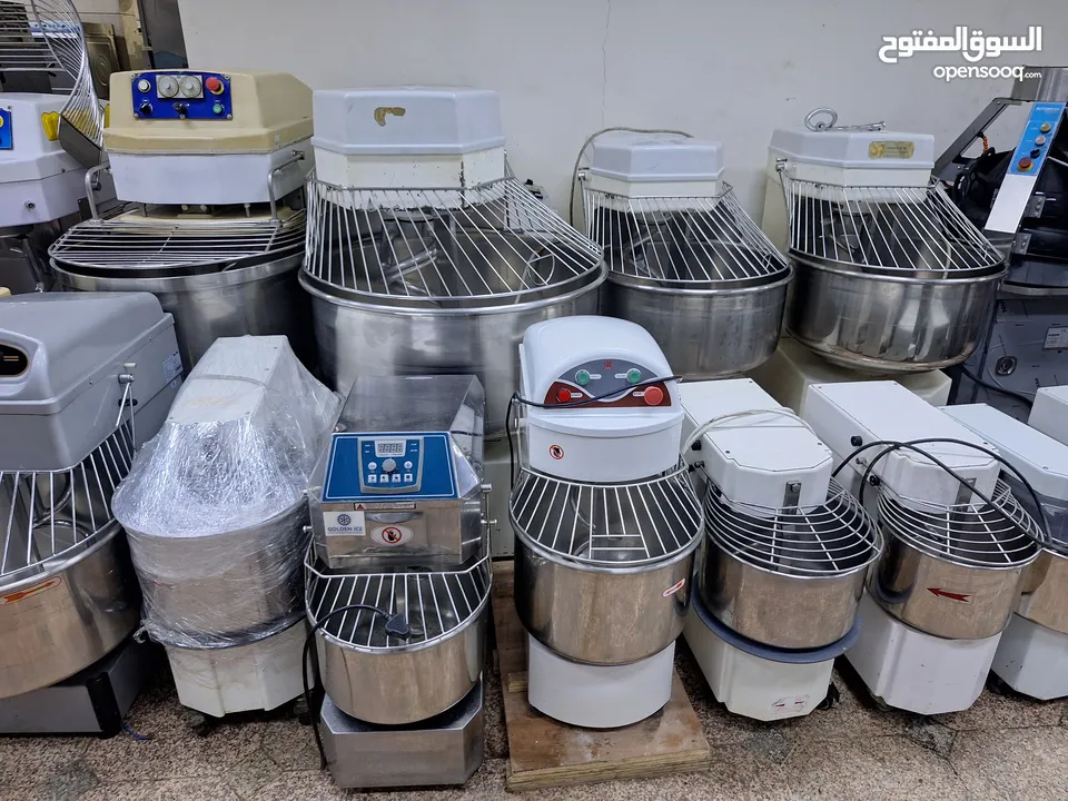 بيع معدات مطاعم وكفيهات ومخابز ومطابخ مركزيه  معدات مستعمله شبه جديد نظيفه ومظمونه