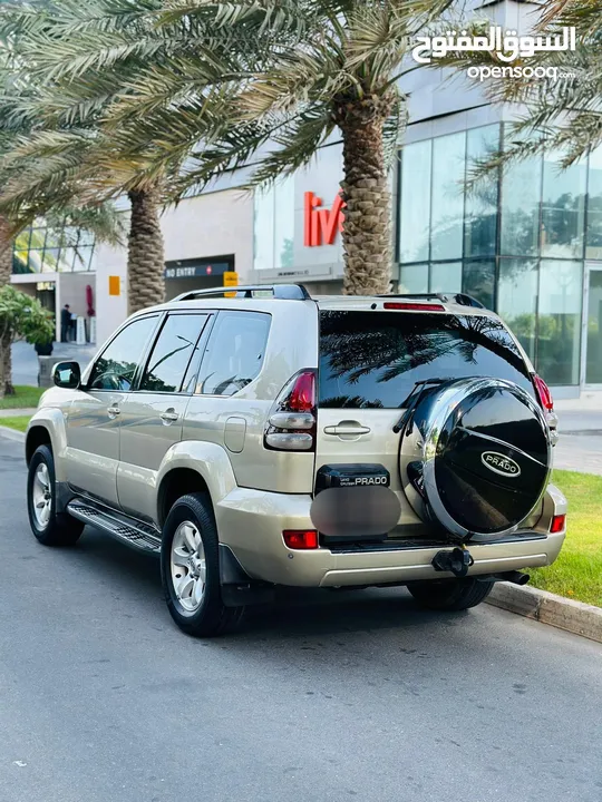 Toyota Prado VX V6 4WD Year-2005 (V6 cylinder)4 Wheel drive 7 seater Jeep in excellent condition