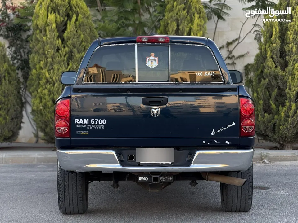 دوج رام موديل 2007محرك 4700cc magnum