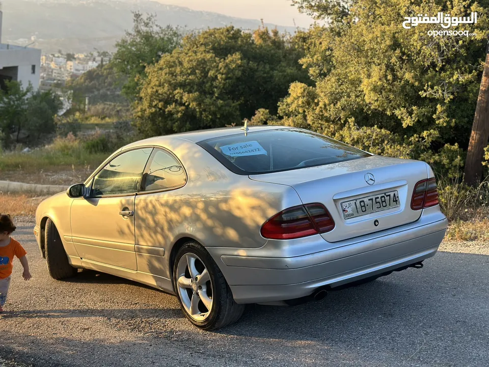 Mercedes CLK200 Kompressor  مرسيدس قرش ونص كوبيه للبيع او البدل