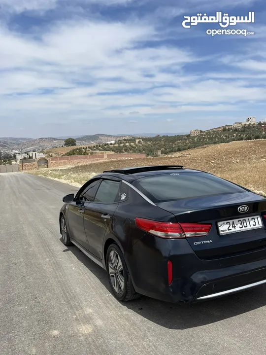 كيا اوبتيما 2018 - kia optima هايبرد وارد الوكالة فل بانوراما
