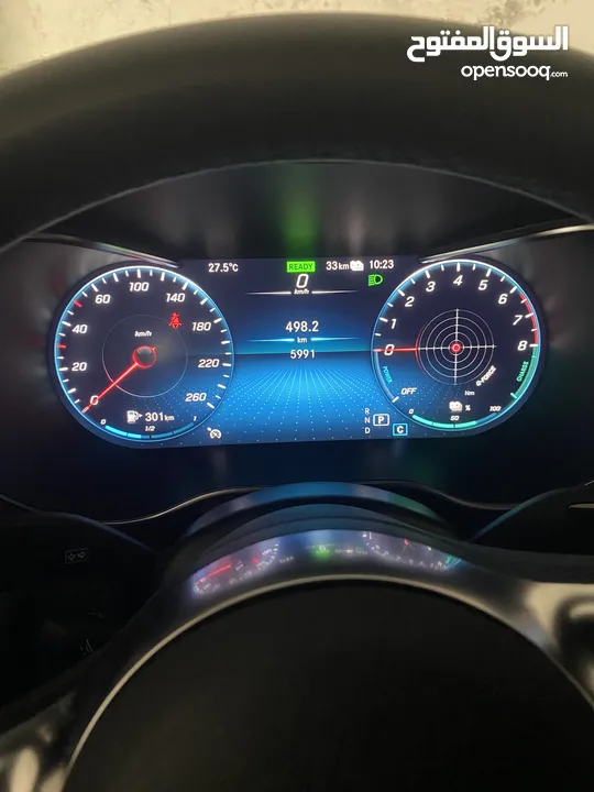 مرسيدس GLC300e وكاله كرت ابيض وعلى كفالة غرغور موديل 2022