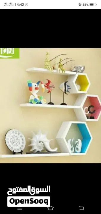 *Home Antique Decor Wall Rack Shelves* make order today