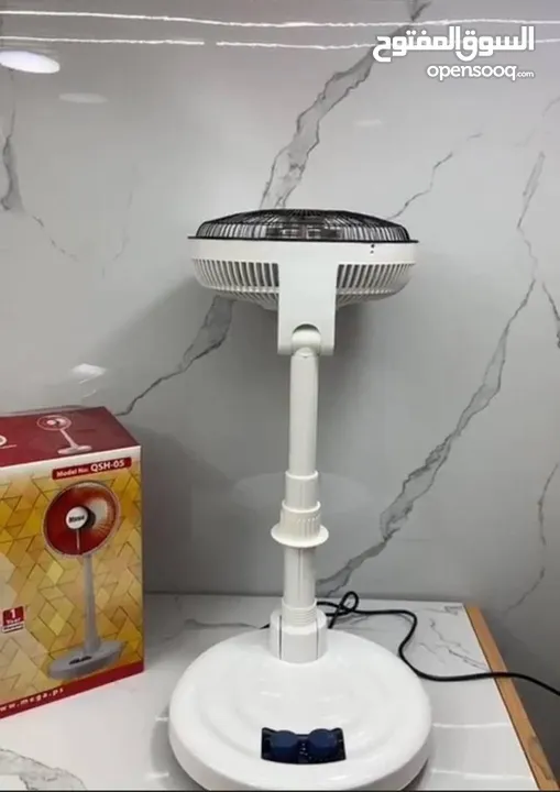 صوبة المروحة العامودية 1000W من ميجا دفاية كهربائية عاموديه ، شكل مروحة من شركة MEGA الاصلية