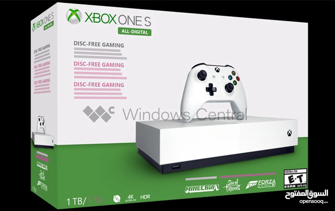 مع xbox one s للبيع مع ايد مع fc25