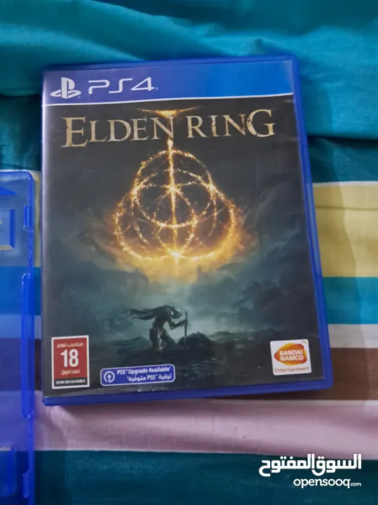 شريط elden ring و Call of duty Black Ops4 مستعملين بحاله ممتازه