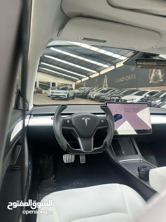 Tesla 2021 performance فحص كامل مميزة جدا