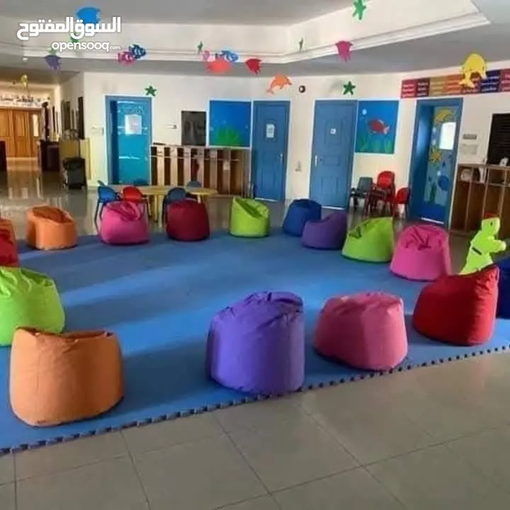 بفات بين باق bean bag مقاعد قماش ووتر بروف محشو بوليسترين. خدمة التوصيل لجميع المحافظات