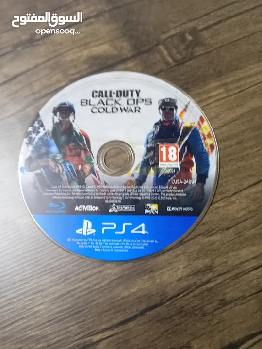 سيدي بلاي ستيشن RDR2 COD BO COLD War