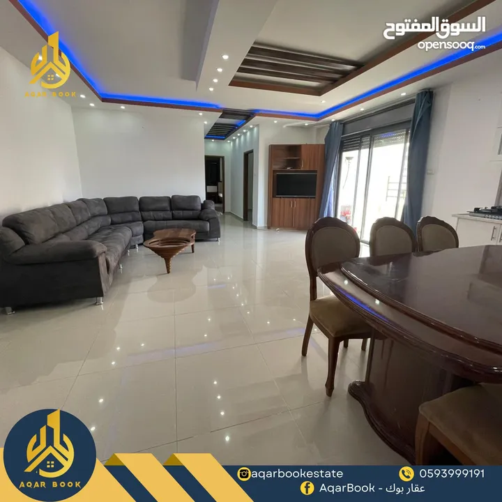 شقة مفروشة للايجار بالطيرة قرب دوار نبيل عمرو