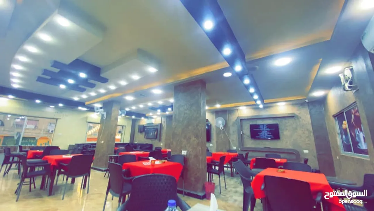 مقهى شعبي  للبيع مع جميع معداتو