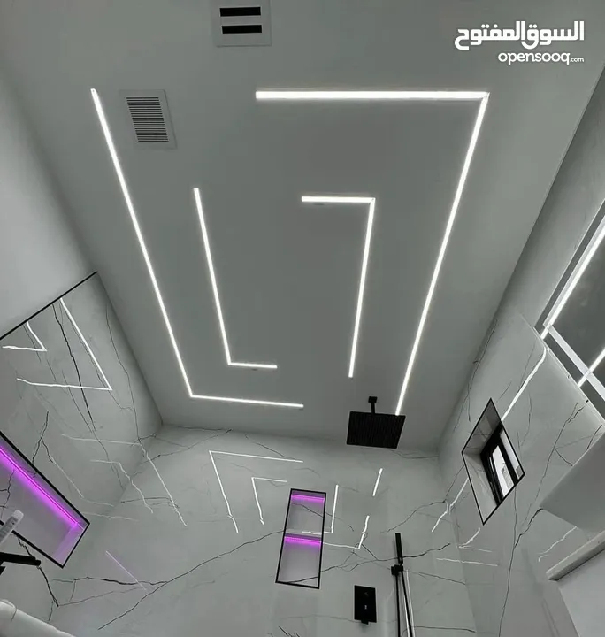 دهان وجبصين بديل رخام بديل خشب